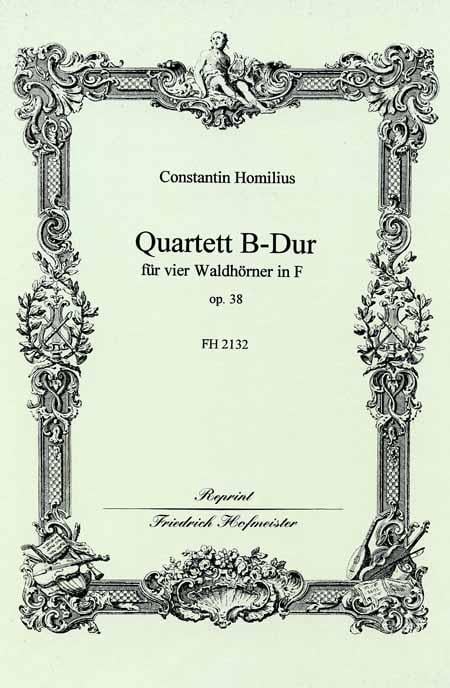 Quartett B-Dur, Op. 38